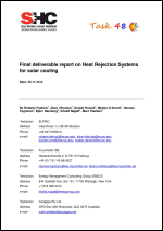Final deliverable report on Heat Rejection Systems for solar cooling